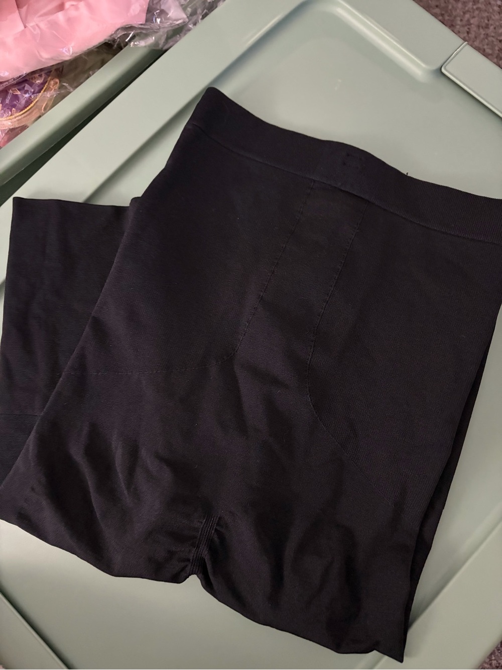 SPANX Black Seamless Slimming Tummy Control Shapewear size M